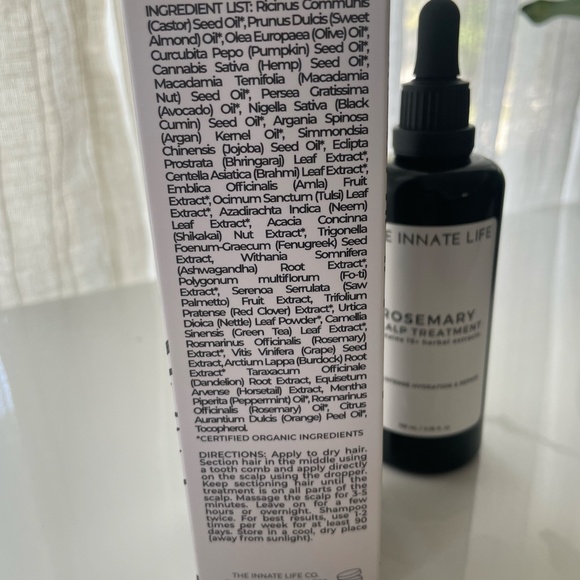 The Innate Life - Rosemary scalp treatment - re-grow hair - Picture 5 of 6